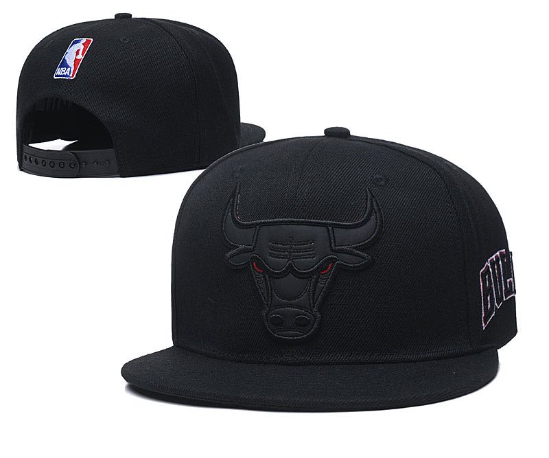 Men 2021 NBA Chicago Bulls hat TX